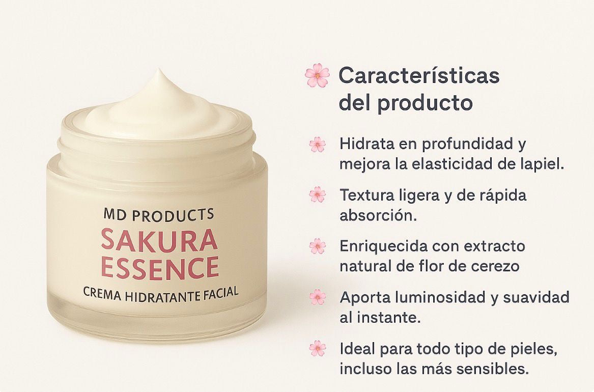 Sakura Essence- Crema Hidratante Facial Premium