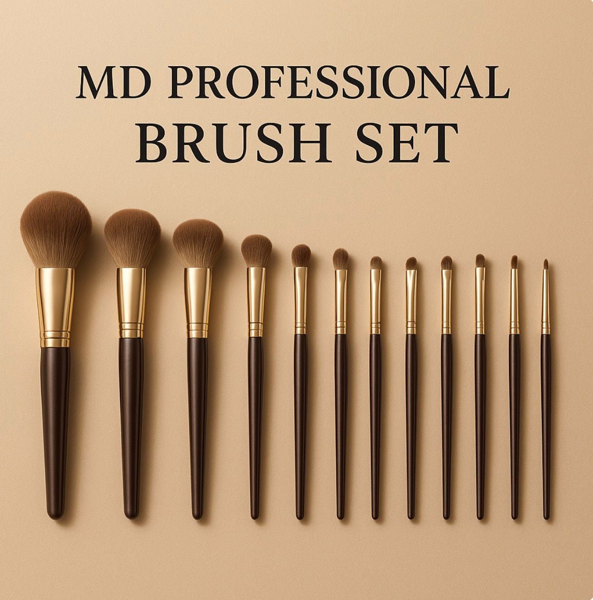 MS PROFESSIONAL BRUSH SET — PRECISIÓN Y ELEGANCIA EN CADA TRAZO