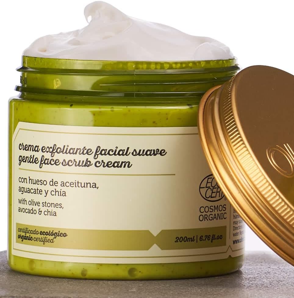 Exfoliante facial suave nutritivo(Olivivita Cosmos Organic)