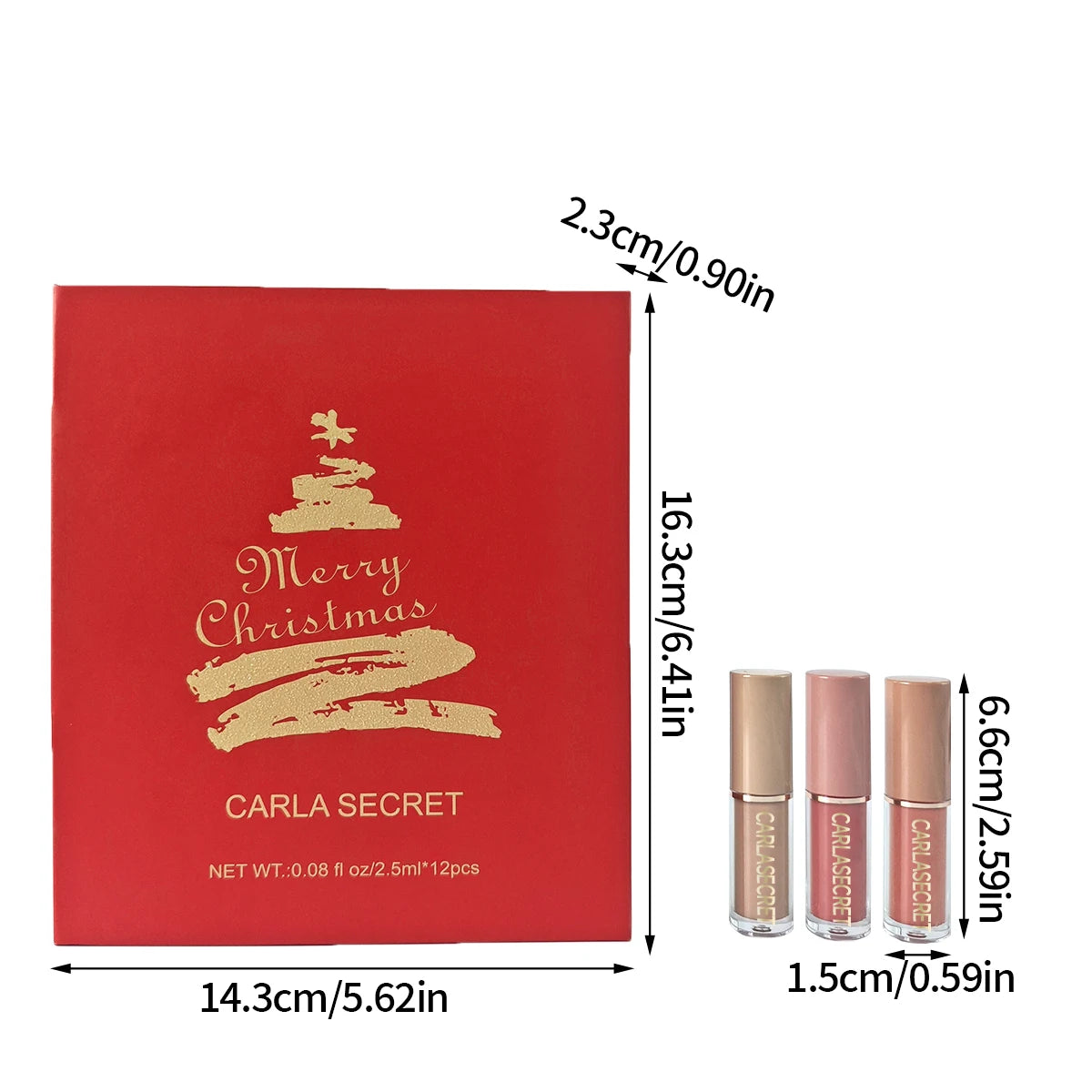 MD CHRISTMAS LIP COLLECTION